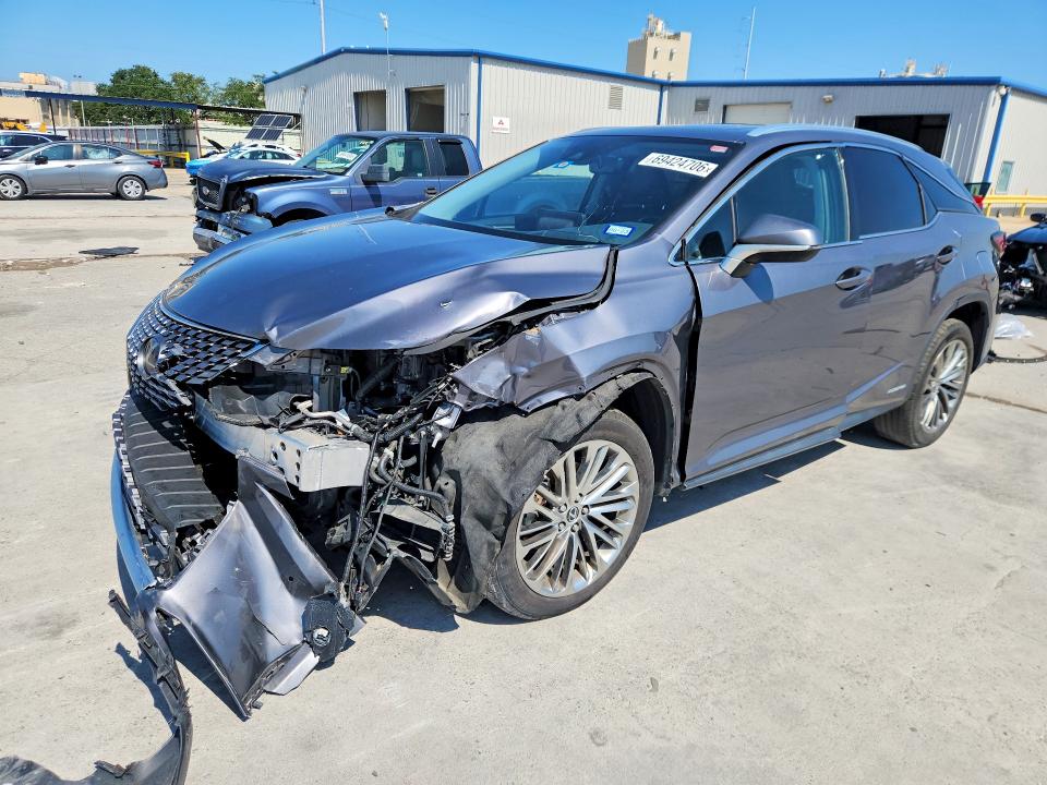 2020 Lexus Rx მანქანა იყიდება აუქციონზე, vin: 2T2JGMDA4LC053557, აუქციონის ნომერი: 69424706