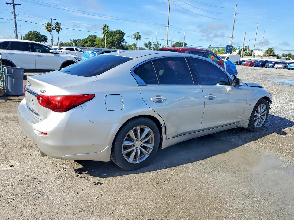 2014 Infiniti Q50 მანქანა იყიდება აუქციონზე, vin: JN1BV7AP1EM677382, აუქციონის ნომერი: 67435956