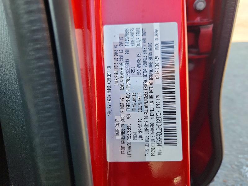 Aukcja sprzedaży 2017 Mazda Cx-5, vin: JM3KFADL2H0123707, numer aukcji: 69999766
