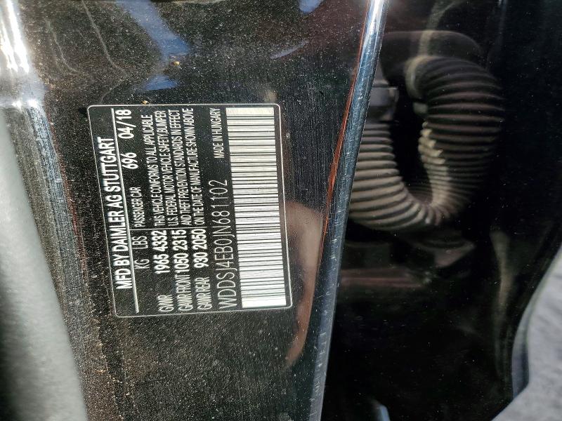 Aukcja sprzedaży 2018 Mercedes-benz Cla, vin: WDDSJ4EB0JN681102, numer aukcji: 68654276