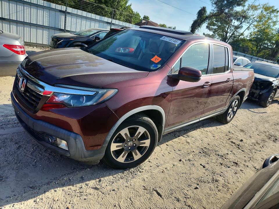 2019 Honda Ridgeline მანქანა იყიდება აუქციონზე, vin: 5FPYK2F52KB005465, აუქციონის ნომერი: 67710146