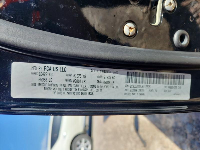 Auction sale of the 2018 Dodge Challenger, vin: 2C3CDZGG4JH112925, lot number: 66901796