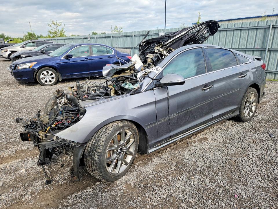 66902176 :رقم المزاد ، 5NPE34AB4JH637448 vin ، 2018 Hyundai Sonata مزاد بيع