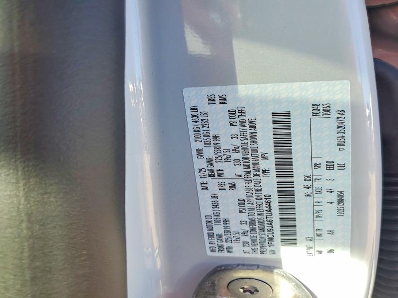 Aukcja sprzedaży 2026 Ford Escape, vin: 1FMCU9JA6TUA44610, numer aukcji: 67790756