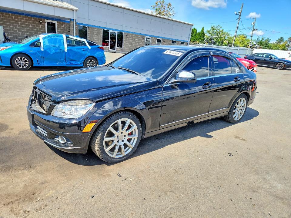 67644306 :رقم المزاد ، WDDGF81X28F099037 vin ، 2008 Mercedes-benz C مزاد بيع