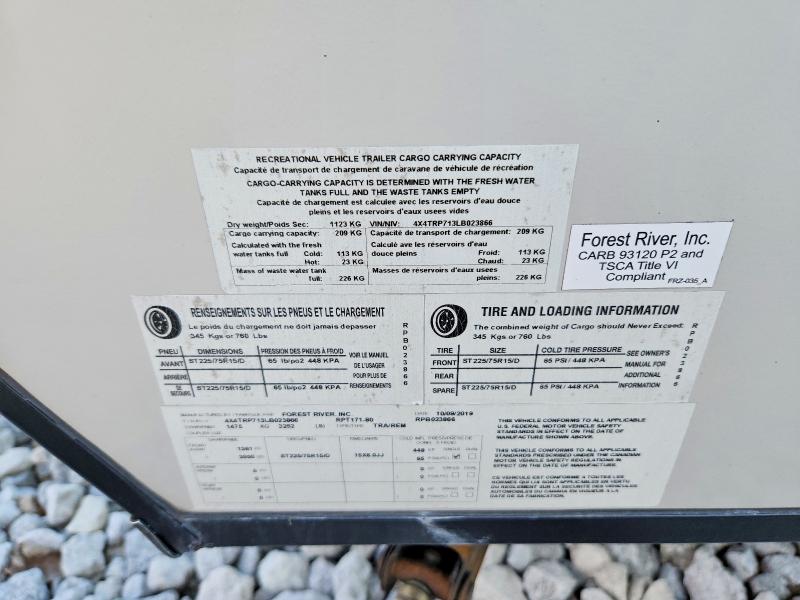Auction sale of the 2020 Forest River R-pod 171, vin: 4X4TRP713LB023866, lot number: 68385016