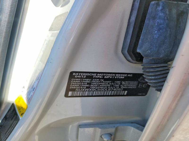 Продаж на аукціоні авто 2013 Bmw X3, vin: 5UXWX9C59DL874092, номер лоту: 70553916