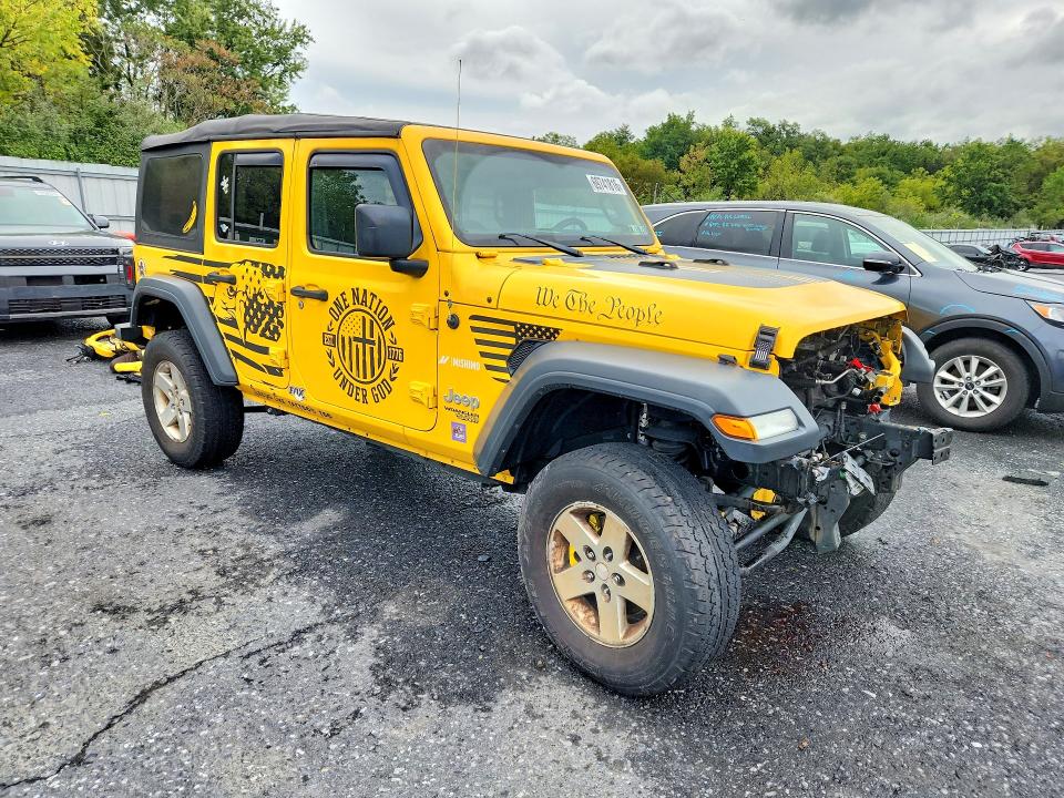 69741816 :رقم المزاد ، 1C4HJXDN9JW292860 vin ، 2018 Jeep Wrangler Unlimited مزاد بيع