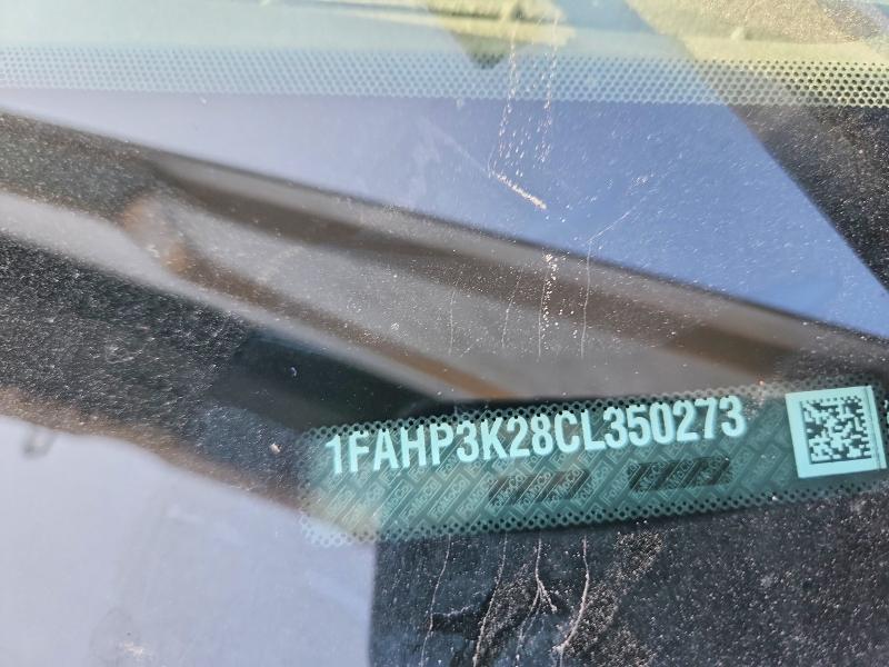 68253056 :رقم المزاد ، 1FAHP3K28CL350273 vin ، 2012 Ford Focus مزاد بيع