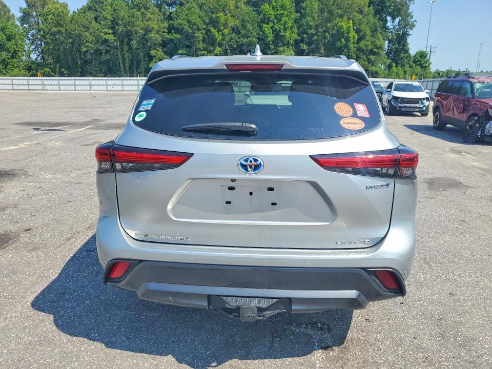 66718596 :رقم المزاد ، 5TDXBRCH7MS520049 vin ، 2021 Toyota Highlander Hybrid مزاد بيع
