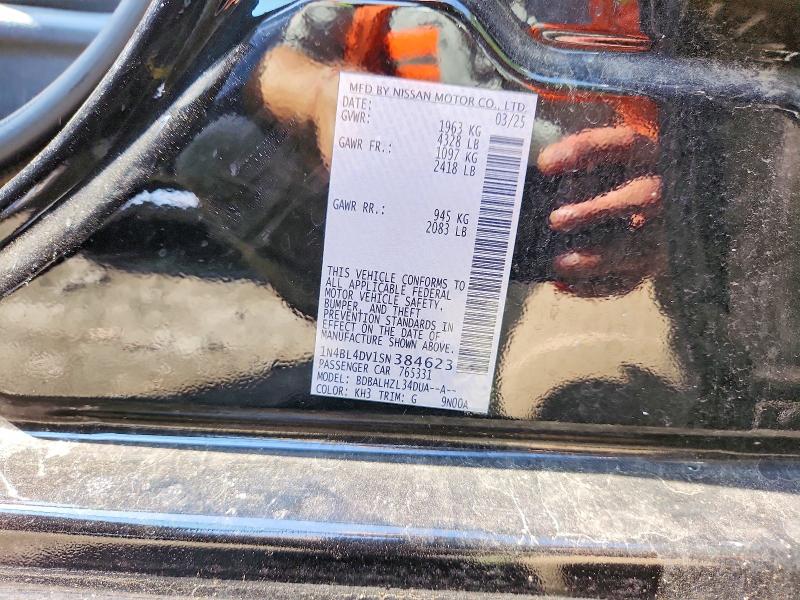 Aukcja sprzedaży 2025 Nissan Altima, vin: 1N4BL4DV1SN384623, numer aukcji: 67444166