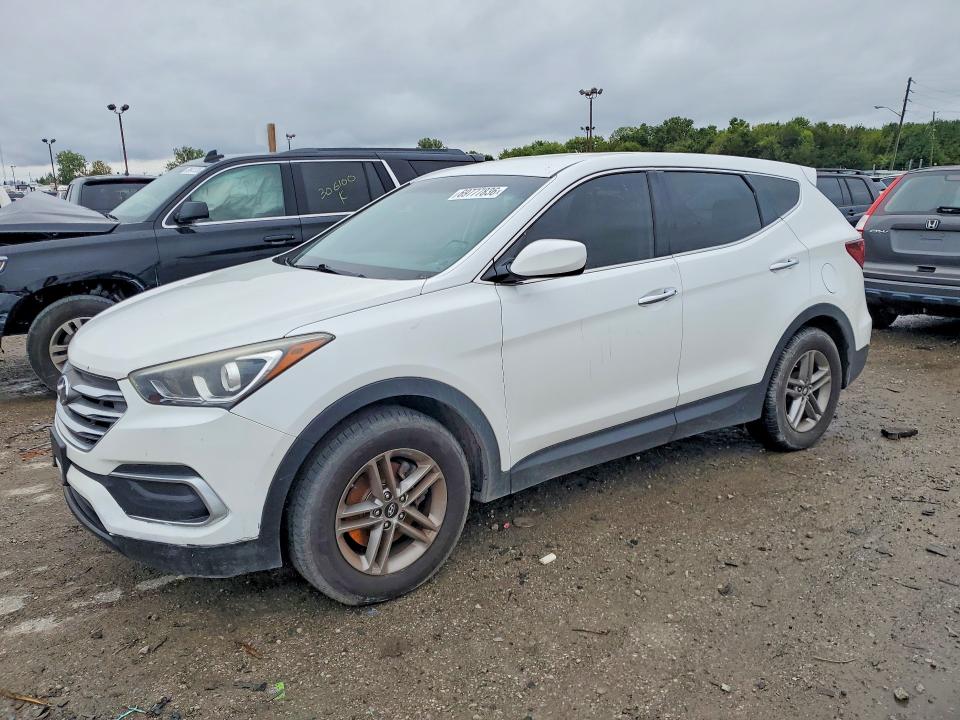 69777836 :رقم المزاد ، 5XYZT3LB2JG560594 vin ، 2018 Hyundai Santa Fe Sport مزاد بيع