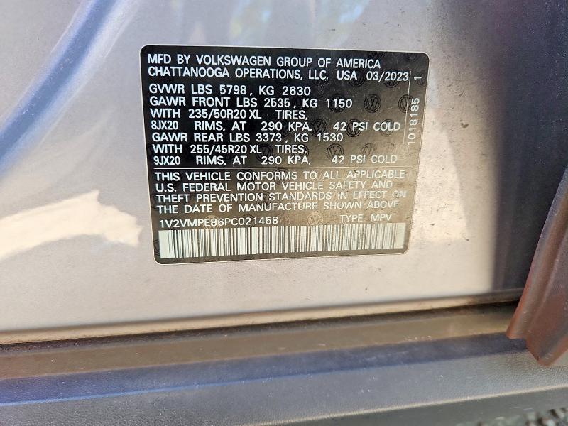 Aukcja sprzedaży 2023 Volkswagen Id.4, vin: 1V2VMPE86PC021458, numer aukcji: 69016496