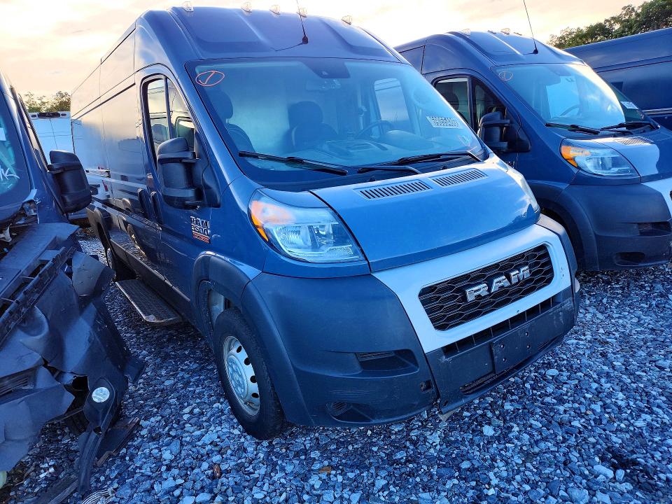 2021 Ram Promaster 3500 მანქანა იყიდება აუქციონზე, vin: 3C6MRVJG2ME550269, აუქციონის ნომერი: 69055486