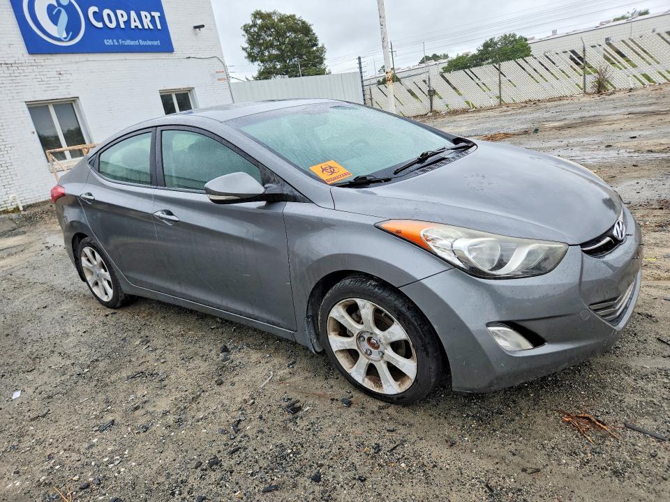 70142626 :رقم المزاد ، 5NPDH4AE2CH140747 vin ، 2012 Hyundai Elantra مزاد بيع