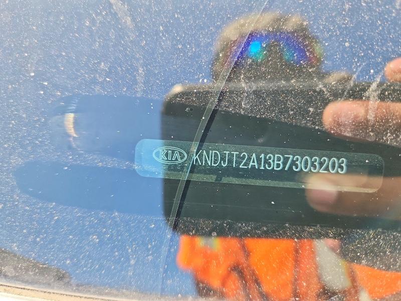68537836 :رقم المزاد ، KNDJT2A13B7303203 vin ، 2011 Kia Soul مزاد بيع