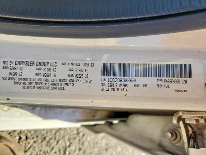 Aukcja sprzedaży 2013 Chrysler 200, vin: 1C3CCBCG6DN679570, numer aukcji: 70856446