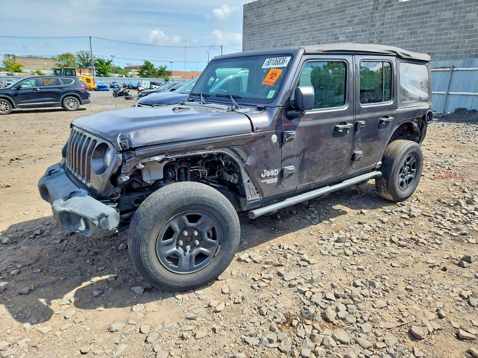 Auction sale of the 2019 Jeep Wrangler Unlimited, vin: 1C4HJXDN9KW541627, lot number: 68106836