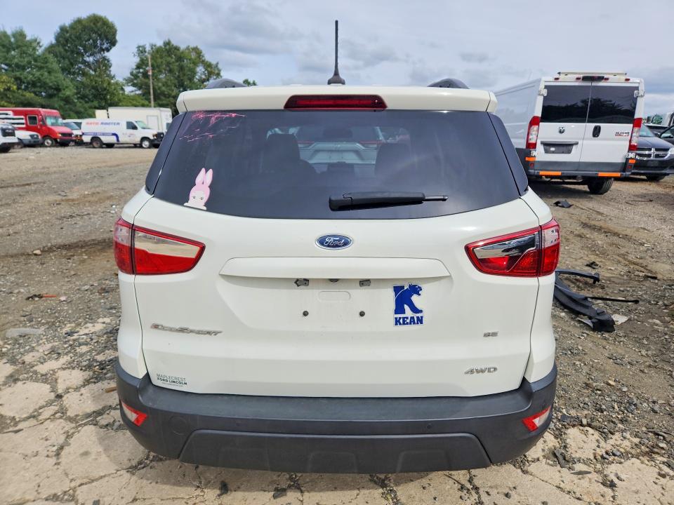 Продажа на аукционе авто 2019 Ford Ecosport, vin: MAJ6S3GL0KC282573, номер лота: 70363626
