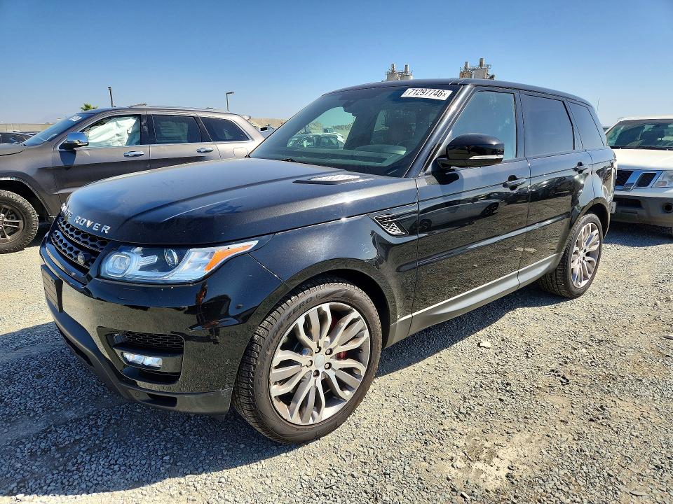 Aukcja sprzedaży 2016 Land Rover Range Rover Sport, vin: SALWR2EF3GA599059, numer aukcji: 71297746
