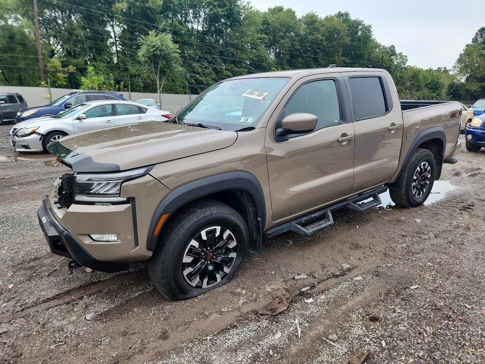 2022 Nissan Frontier მანქანა იყიდება აუქციონზე, vin: 1N6ED1EK7NN648615, აუქციონის ნომერი: 69637106