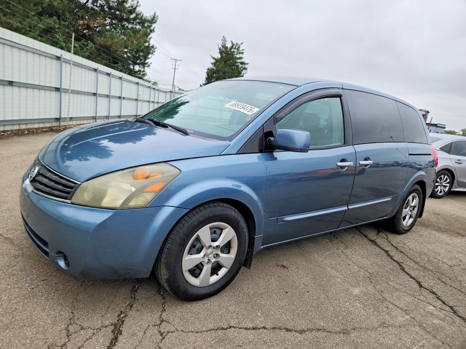 69939476 :رقم المزاد ، 5N1BV28U18N100440 vin ، 2008 Nissan Quest مزاد بيع