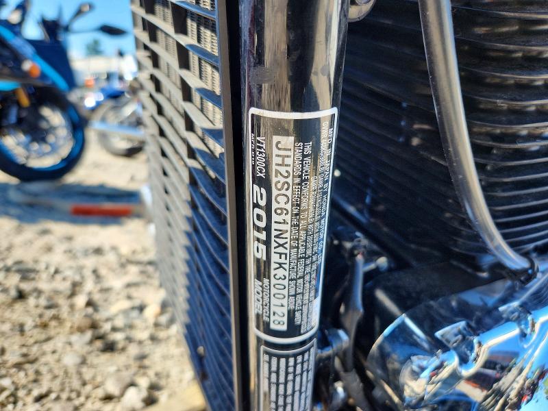 67211926 :رقم المزاد ، JH2SC61NXFK300128 vin ، 2015 Honda Vt1300 مزاد بيع