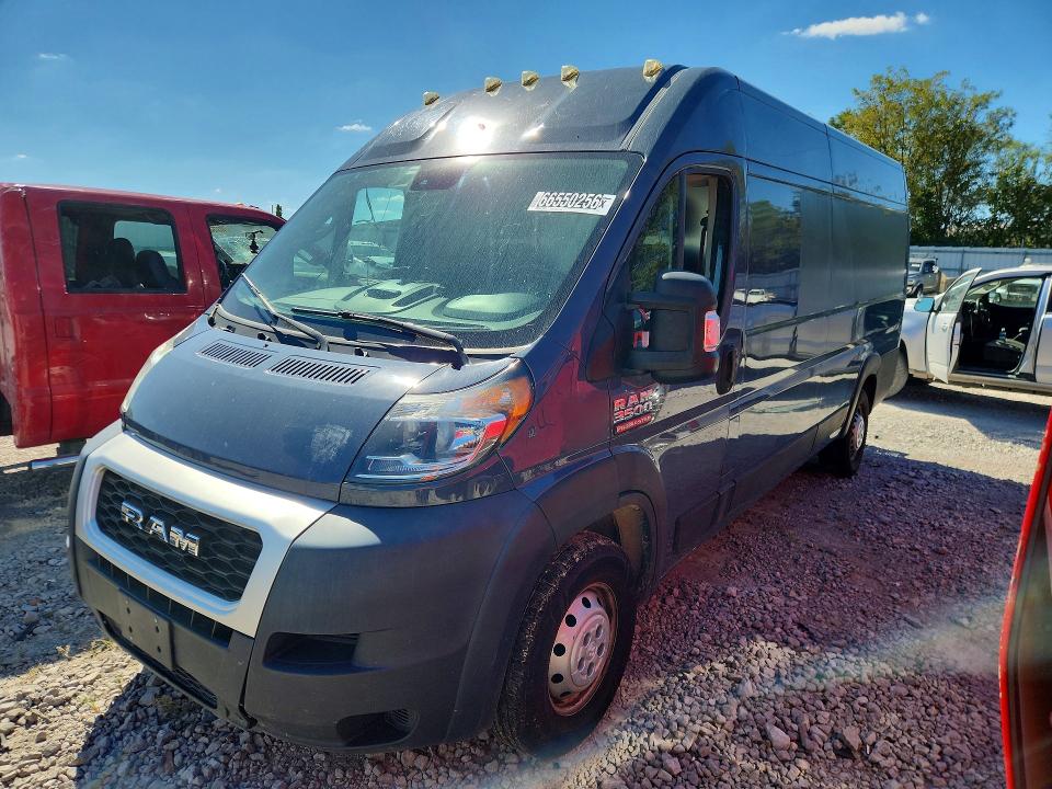 2021 Ram Promaster 3500 მანქანა იყიდება აუქციონზე, vin: 3C6MRVJG2ME545041, აუქციონის ნომერი: 66550256