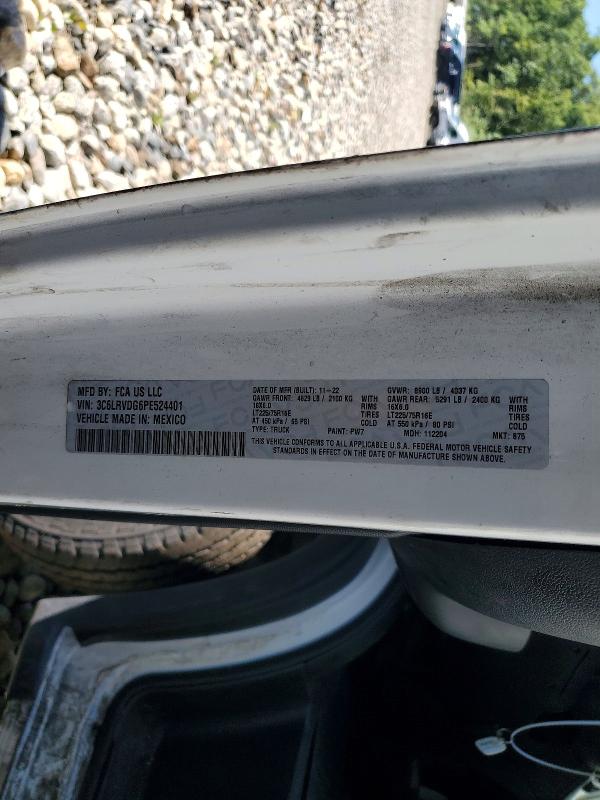 Aukcja sprzedaży 2023 Ram Promaster 2500, vin: 3C6LRVDG6PE524401, numer aukcji: 67921896
