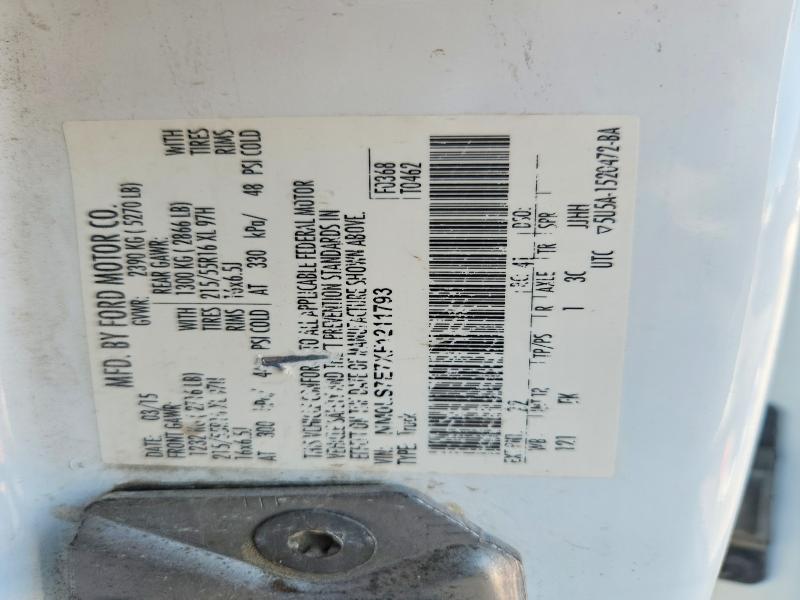 2017 Ford Transit Connect მანქანა იყიდება აუქციონზე, vin: NM0LS7E7XF1211793, აუქციონის ნომერი: 67660136