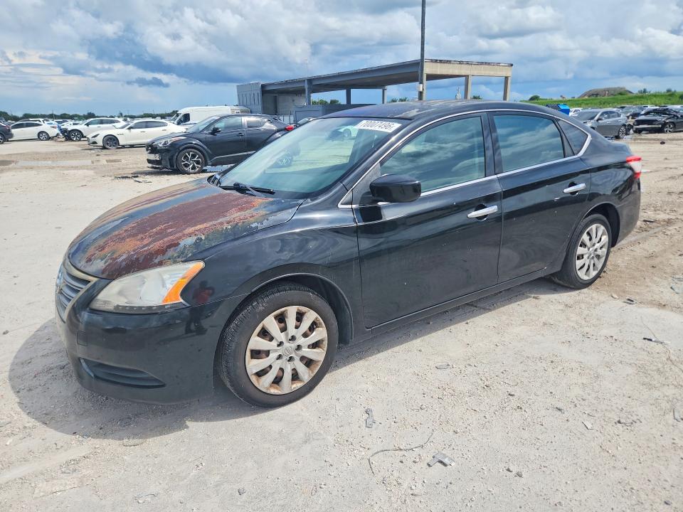 Продаж на аукціоні авто 2014 Nissan Sentra, vin: 3N1AB7AP6EY223677, номер лоту: 70007496