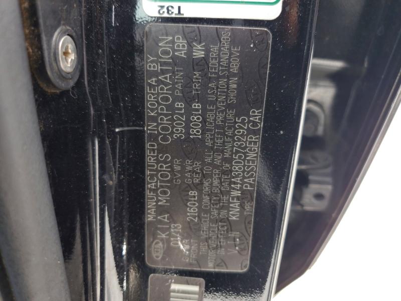 Aukcja sprzedaży 2013 Kia Forte, vin: KNAFW4A38D5732925, numer aukcji: 71050976