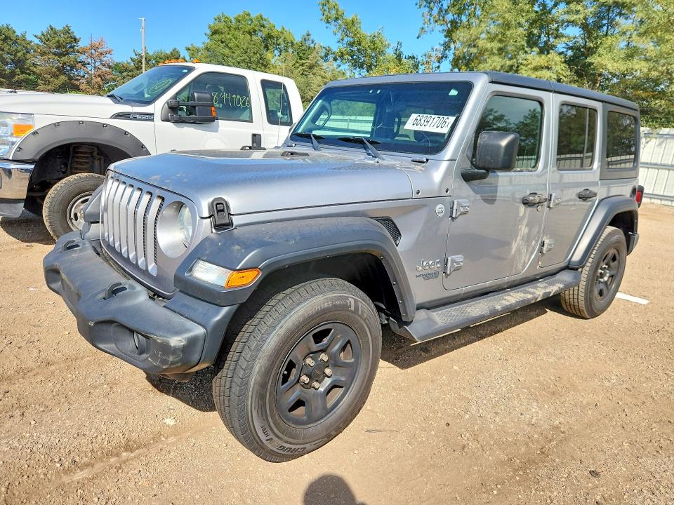 Продаж на аукціоні авто 2018 Jeep Wrangler Unlimited, vin: 1C4HJXDG7JW275332, номер лоту: 68391706
