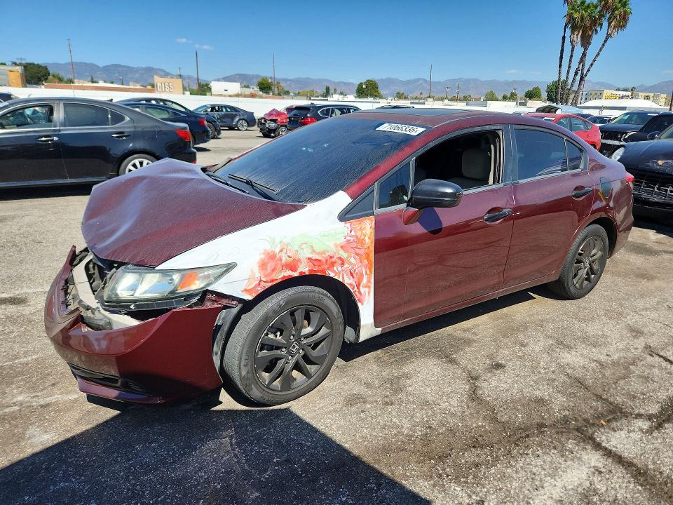 Продаж на аукціоні авто 2015 Honda Civic, vin: 19XFB2F82FE227574, номер лоту: 71066336