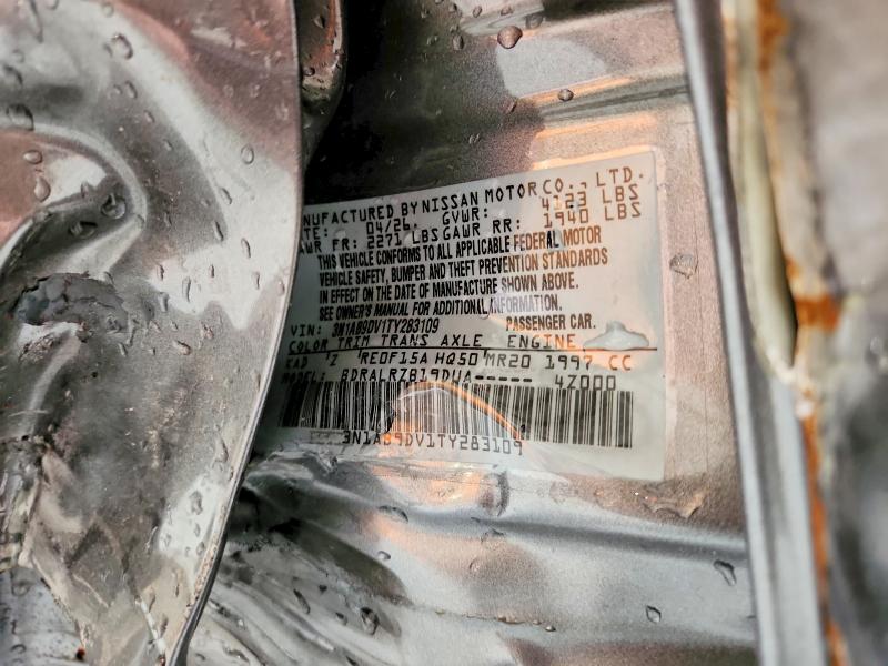 Aukcja sprzedaży 2026 Nissan Sentra Sr, vin: 3N1AB9DV1TY283109, numer aukcji: 68948516