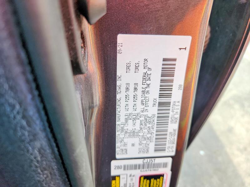 Aukcja sprzedaży 2021 Toyota Tundra, vin: 5TFEY5F14MX294768, numer aukcji: 69453416