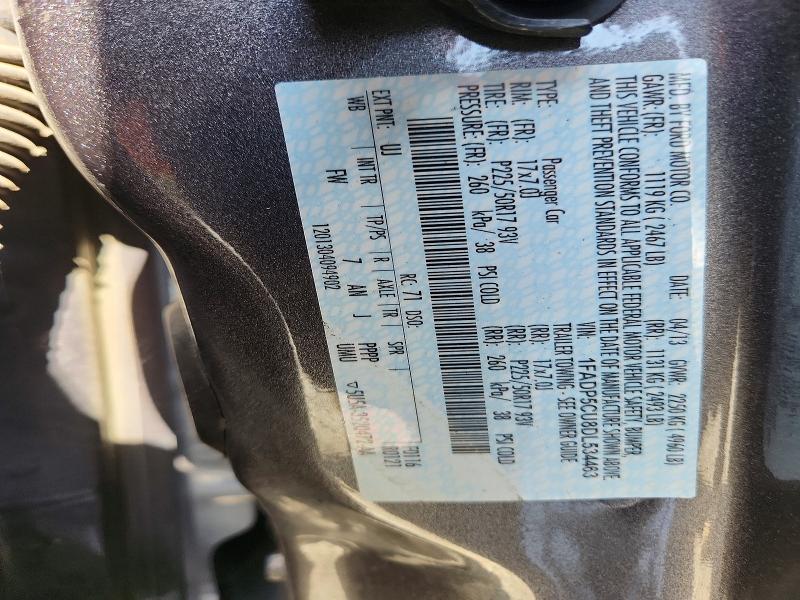 Aukcja sprzedaży 2013 Ford C-max, vin: 1FADP5CU8DL534463, numer aukcji: 70289486