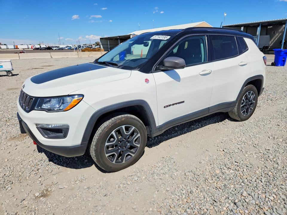 67143186 :رقم المزاد ، 3C4NJDDB1MT589008 vin ، 2021 Jeep Compass مزاد بيع