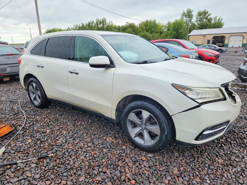 68365596 :رقم المزاد ، 5FRYD4H2XGB047695 vin ، 2016 Acura Mdx مزاد بيع