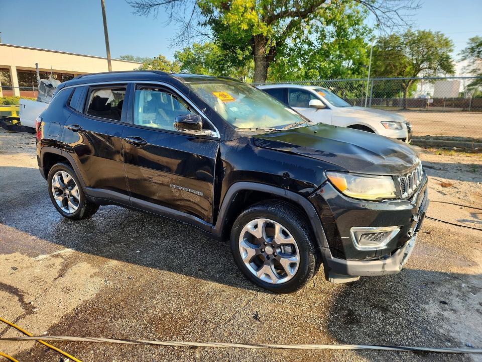Продаж на аукціоні авто 2018 Jeep Compass, vin: 3C4NJDCBXJT332636, номер лоту: 67927186