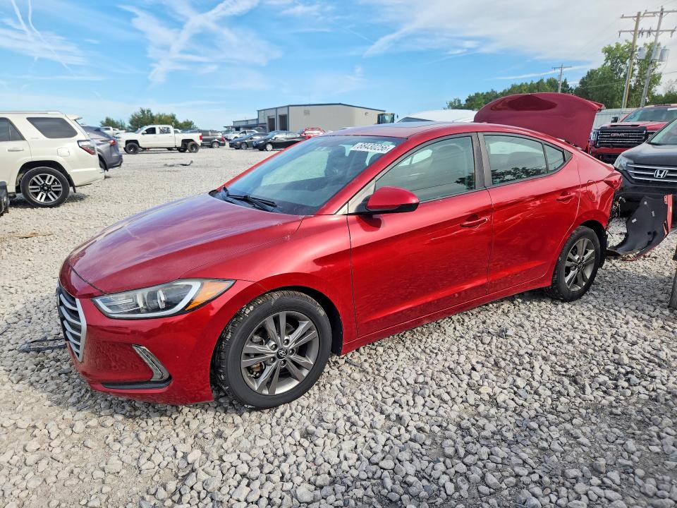 2017 Hyundai Elantra მანქანა იყიდება აუქციონზე, vin: KMHD84LF8HU377290, აუქციონის ნომერი: 68430256