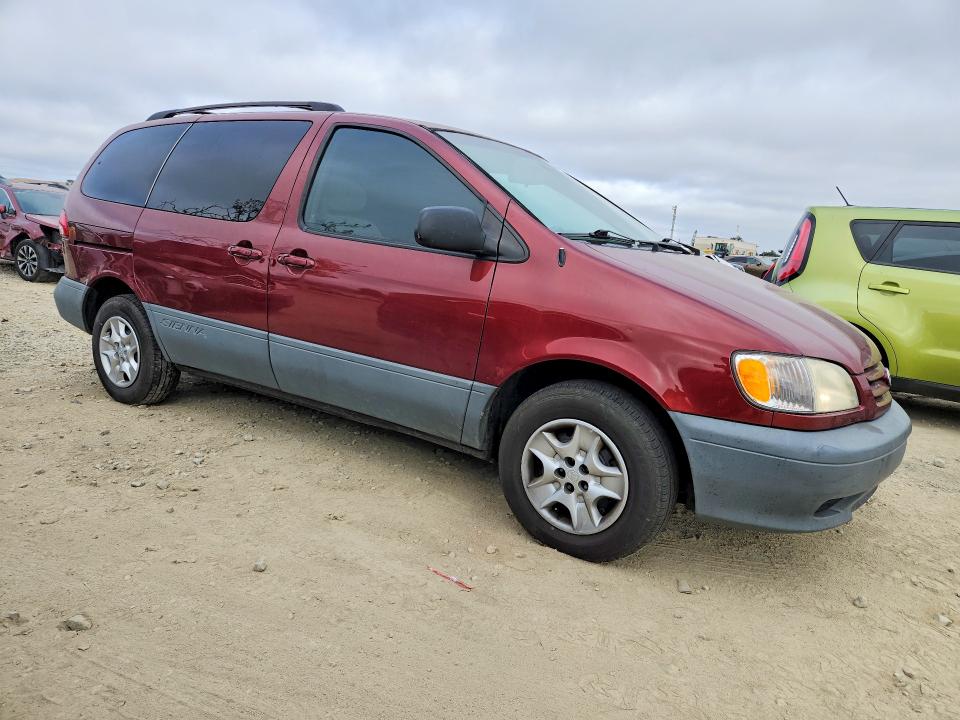 Aukcja sprzedaży 2002 Toyota Sienna, vin: 4T3ZF13C12U488519, numer aukcji: 69676356