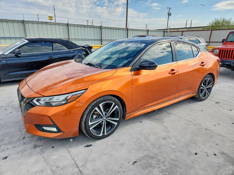 2020 Nissan Sentra მანქანა იყიდება აუქციონზე, vin: 3N1AB8DV9LY269078, აუქციონის ნომერი: 68596246