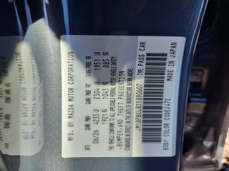 Продаж на аукціоні авто 2026 Mazda 3, vin: JM1BPBCL8T1890607, номер лоту: 67245276
