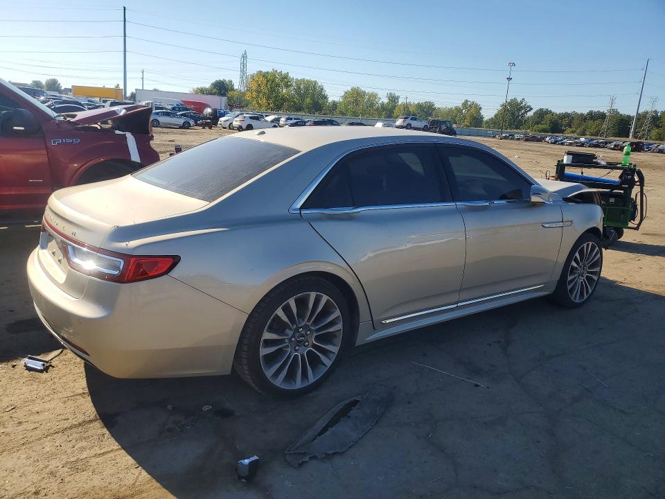 2017 Lincoln Continental მანქანა იყიდება აუქციონზე, vin: 1LN6L9SK1H5609208, აუქციონის ნომერი: 70638476