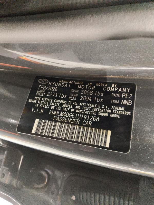 Продажа на аукционе авто 2026 Hyundai Elantra, vin: KMHLM4DG6TU191268, номер лота: 70431576