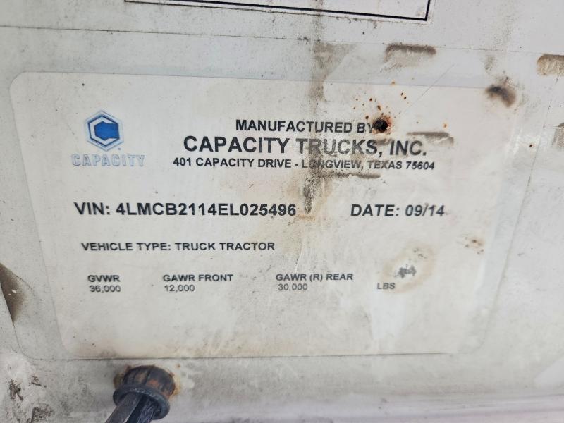 2014 Capacity Of Texas Tj7000 მანქანა იყიდება აუქციონზე, vin: 4LMCB2114EL025496, აუქციონის ნომერი: 67460996