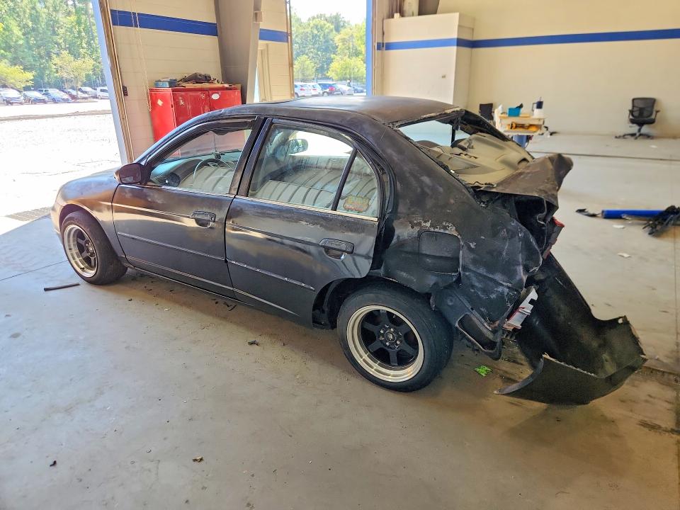 2001 Honda Civic მანქანა იყიდება აუქციონზე, vin: 2HGES25771H609179, აუქციონის ნომერი: 68077156