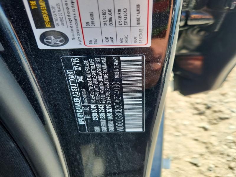 2016 Mercedes-benz S მანქანა იყიდება აუქციონზე, vin: WDDUG8CB3GA214080, აუქციონის ნომერი: 66446596