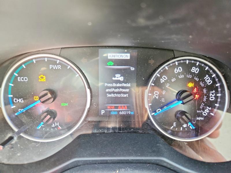 2020 Toyota Rav4 Hybrid მანქანა იყიდება აუქციონზე, vin: 2T3RWRFV6LW073466, აუქციონის ნომერი: 67611786